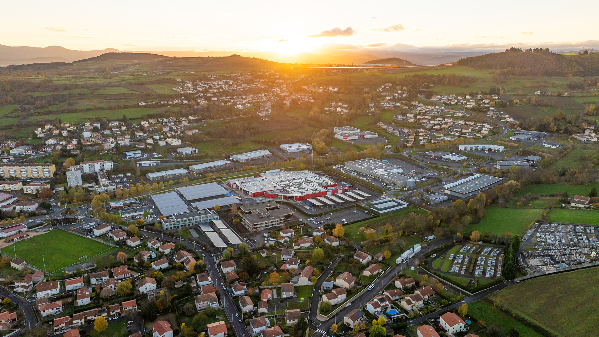 Mairie de Vals-près-le Puy à proximité du Puy-en-Velay