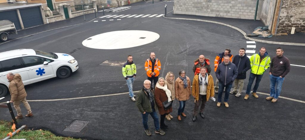 Ouverture à la circulation du rond-point de Vals-Près-le Puy